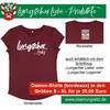 Shirt Lungscher Liebe Lady Bordeaux