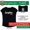 Shirt Lungscher Liebe Damen Schwarz