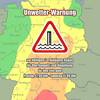 WARNUNG VOR UNWETTER UND MÖGLICHEN ÜBERSCHWEMMUNGEN