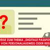 Wichtige Hinweise zum Thema 'digitales Passfoto' ab 01.05.2025