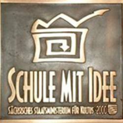 Banner Schule mit Idee