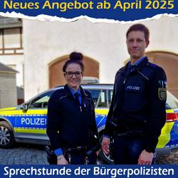 Sprechstunde der Bürgerpolizisten im Oberlungwitzer Rathaus