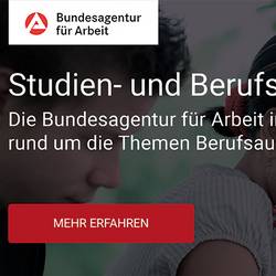 Banner Bundesagentur für Arbeit