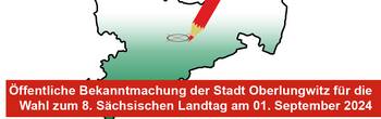 Bild öffentliche Bekanntmachung Landtagswahl