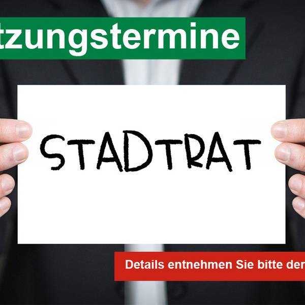 Sitzung Stadtrat