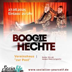 Boogie-Hechte im Vereinshaus 